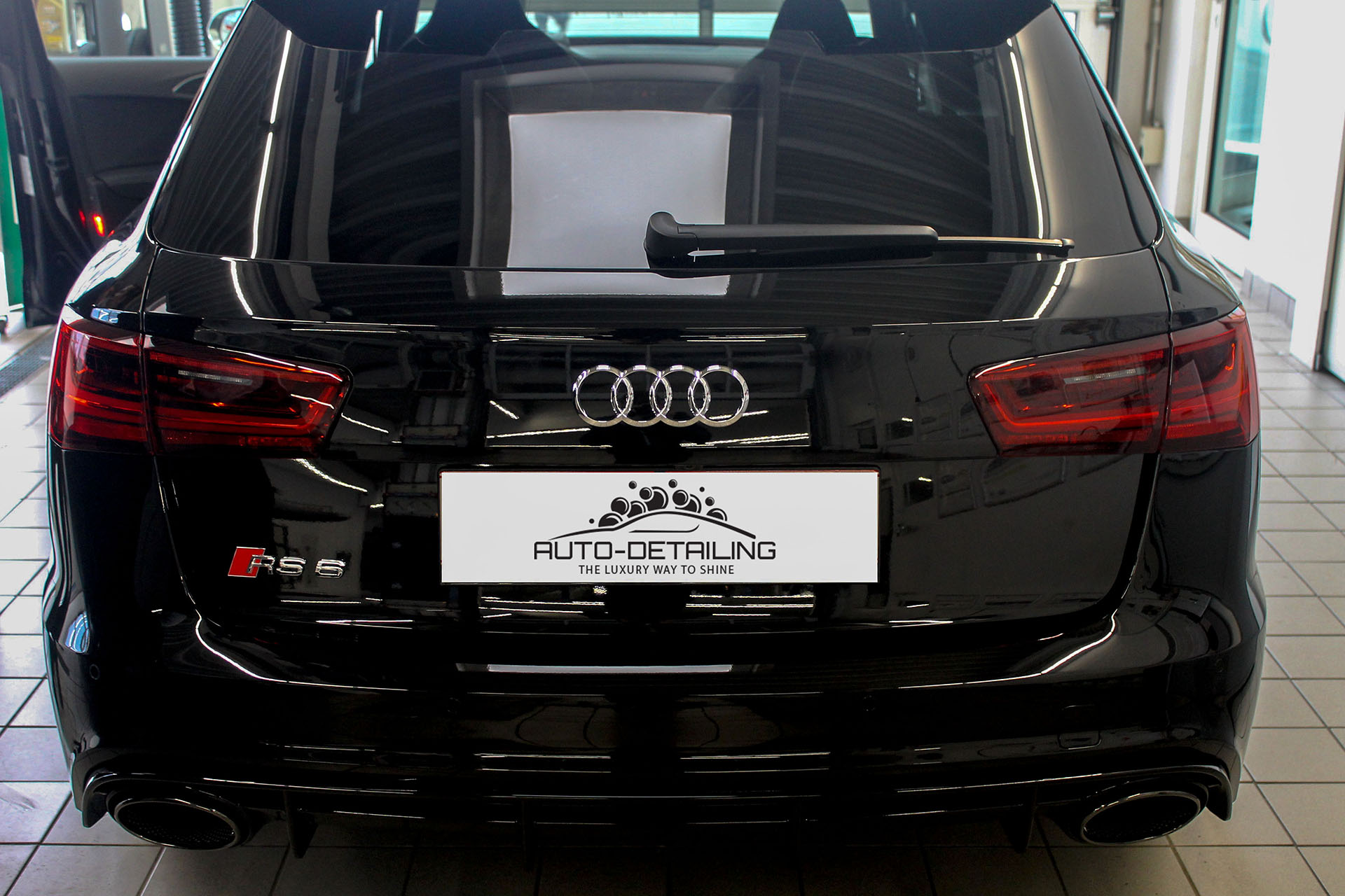 sportwagen aufbereitung audi rs6 auto detailing